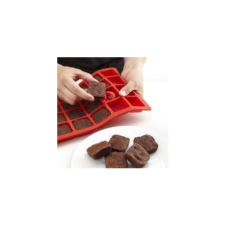 stampo 24pz. silicone mini brownies