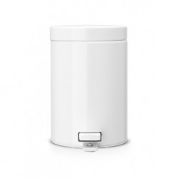 pattumiera Pedal Bin Classic 3L Bianco 109348