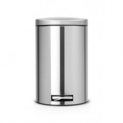 Pattumiera Pedal Bin Silent 12L, anti-impronte Inox Satinato FPP 478161