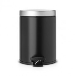 Pattumiera   5lt. Nera Brabantia