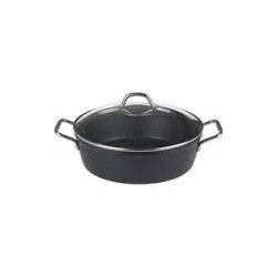 padella 2 manici black 24cm